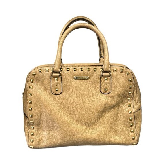 Michael kors cream studded satchel crossbody shoulder bag - Picture 1 of 11